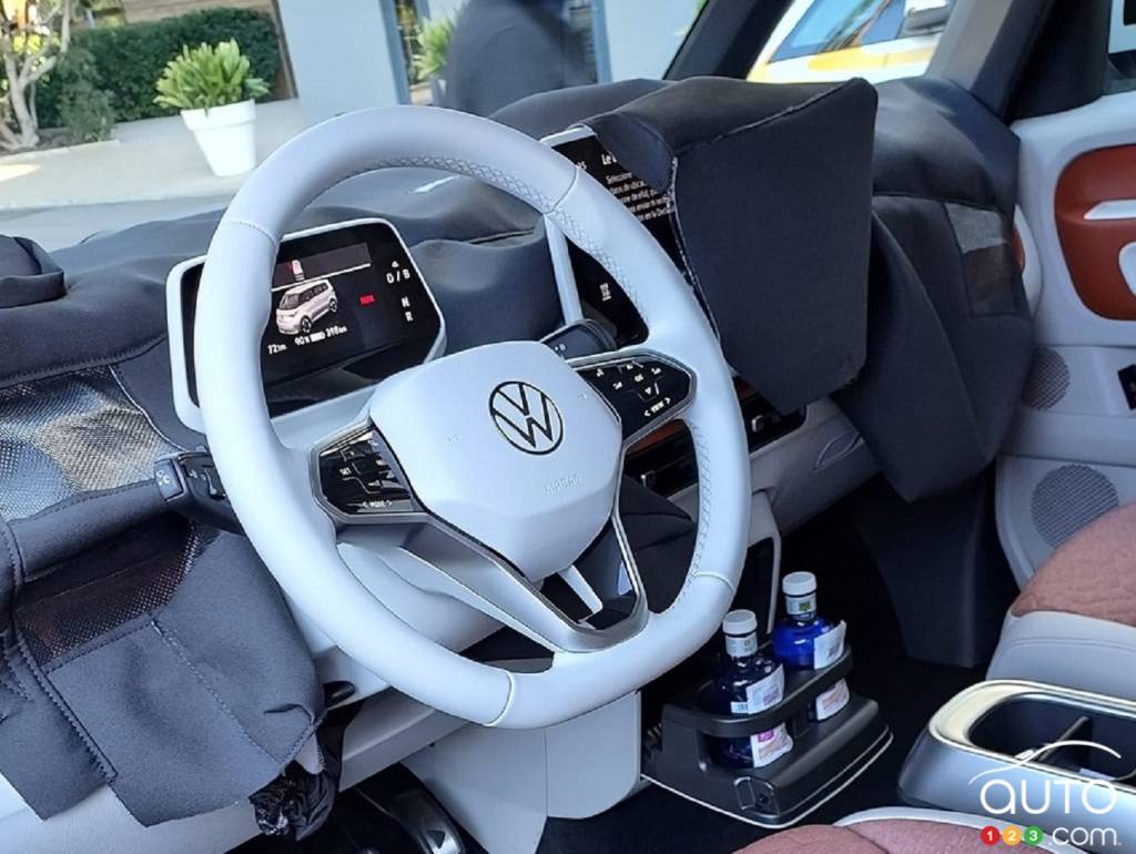 Volkswagen ID Buzz, steering wheel, dash